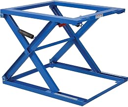 Global Industrial Steel Pallet & Skid Carousel Stand, Blue, 5000 Lb. Capacity