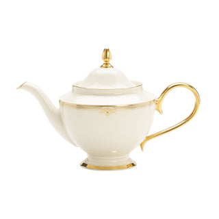 Republic Teapot by Lenox – Teapot, 40 ounces, China, Off-White, Model 6044994