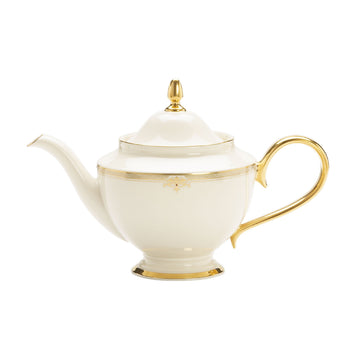 Republic Teapot by Lenox – Teapot, 40 ounces, China, Off-White, Model 6044994