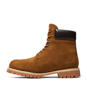 Men's Premium 6 Inch Waterproof Boot by Timberland – 10, Leather, Dark Wheat Nubuck