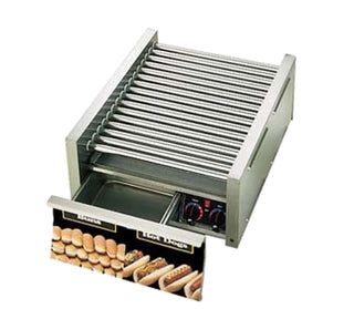 Star Star Grill-Max Pro Hot Dog Grill by Star Micronics – Stainless Steel, Metallic, Model 75SCBD