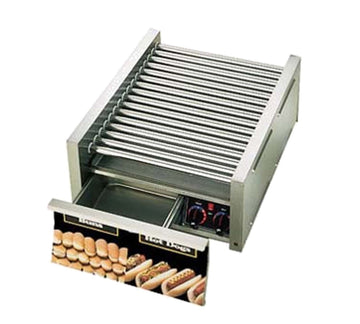 Star Star Grill-Max Pro Hot Dog Grill by Star Micronics – Stainless Steel, Metallic, Model 75SCBD