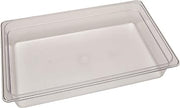 Winco 4-Inch Pan, Full | Dishwasher safe, Shatterproof, Wide temp range, NSF certified, Great for Steam Tables, Buffets and Food Preparation