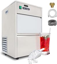 Whynter Freestanding Ice Maker, 44 Pound, Stainless Steel, FIM-450HS