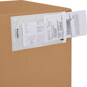 Side Opening Packing List Envelopes by Global Industrial – One Size, Plastic, Clear, Model FD-1C-5354NP