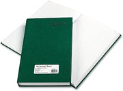 Rediform National 56151 Emerald Series Account Book Green Cover 500 Pages 12 1/4 x 7 1/4