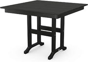 Polywood Farmhouse 37" Dining Table in Black
