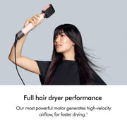 Airwrap Co-anda2x Multi-Styler and Dryer Curly+Coily in Ceramic Pink and Rose Gold by Dyson – Ceramic, Complete Diffuse for Curly to Coily Hair - Ceramic Pink, Model 598946-01