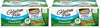 Snyder's of Hanover Gluten Free Pretzel Sticks, 100 Calorie Individual Packs, 24 Ct (Pack of 2)