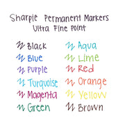 Permanent Marker by Sharpie – 3 Count (Pack of 12), Plastic, Red, Pack of 12, Model SAN37002-LW0101918V1-3PACK