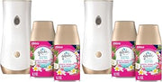 Glade Automatic Spray Refill and Holder Kit, Air Freshener for Home and Bathroom, Tropical Blossoms, 6.2 Oz, 2 Count (Pack of 2) Multicolor