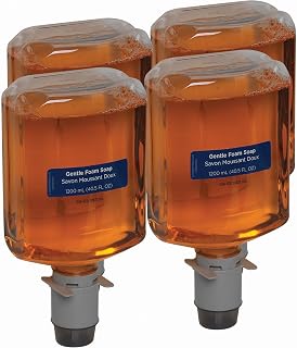 Georgia-Pacific Pacific Blue Ultra Manual Gentle Foam Hand Soap Refills by GP PRO, Pacific Citrus,43715,1200 mL Per Bottle,4 Bottles Per Case