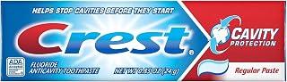 Crest Toothpaste 0.85 Ounce Regular (36 Pieces) (25ml)