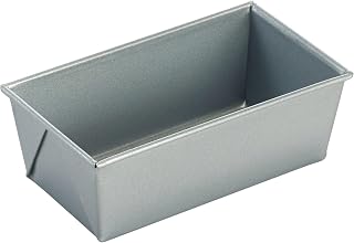 Winco 0.375 lb 5 5/8" x 3 1/8" Aluminized Steel Loaf Pan | Great for Cooking, Food Preparation and Restaurant Kitchens