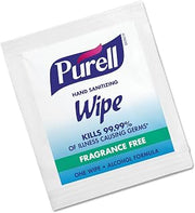 PURELL 902210CT Sanitizing Hand Wipes, 5 x 7, 1000/Carton