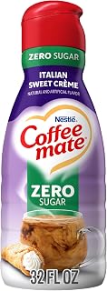 Coffee Mate Italian Sweet Creme Zero Sugar Coffee Creamer, 32 Fl Oz