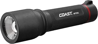 Coast HP7XDL 240 Lumen Long Range Focusing LED Flashlight Batteries Included Black