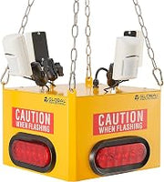 Global Industrial Forklift Awareness Sensor, 4 Sensors, 5 Lights, 50' Power Cord