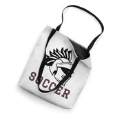 Curtis High School Warriors Soccer Tote Bag by Curtis High School, Staten Island, NY 10301 – 16 inches, White, Model EDXPVJ5E8GWUS_16INCHES