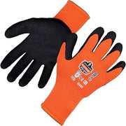 Ergodyne ProFlex 7401 Coated Winter Work Gloves, Latex Coated Palm, Thermal Fleece Lining