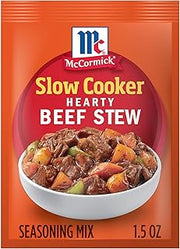 McCormick Slow Cooker Hearty Beef Stew Seasoning Mix, 1.5 oz