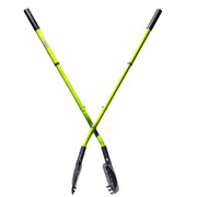 Gator Grabber Telescoping Leaf Clean-Up Tool by Earthwise – Steel, Green/Black, Model 50002