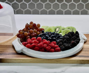 Top Shelf Elements Pie Carrier, 12 Inch Diameter, White