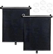 2 Pack Retractable Car Window Shade Applicable for BMW MCS CSL Competition 2014-2025 Sun Shade Side Window Sunshade UV Ray Protection Heat Shield