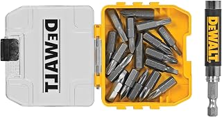 DEWALT 18 pc. Compact Magnetic Drive Guide Set,Yellow (DWAF2058CS),(Pack of 6)