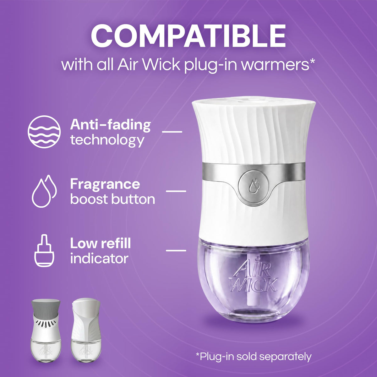 Air Wick 0.67 Fl Oz (Pack of 6) / 6 ct / Clear Air Fresheners