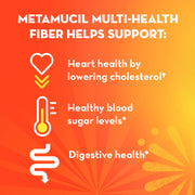 Daily Fiber + Collagen by Metamucil – Model Daily Fiber + Collagen, Psyllium Husk Powder, Plant Based, Sugar-Free with Stevia, 3-in-1 Fiber for Digestive Health, Orange Flavored