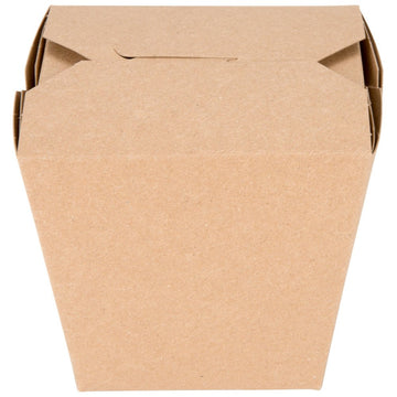 Fold-Pak Earth 26MWEARTHM 26 oz. Microwaveable Paper Take-Out Container - 450/Case