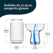 Libbey Blue Ribbon Stemless 6 / 10.3 Ounces / Glass Margarita Glasses