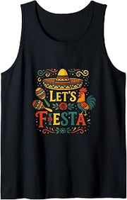 Let's Fiesta - Cinco de Mayo Mexican Party Tank Top