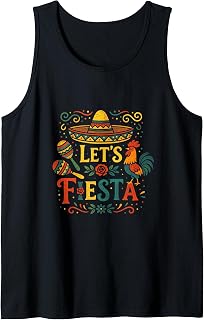 Let's Fiesta - Cinco de Mayo Mexican Party Tank Top