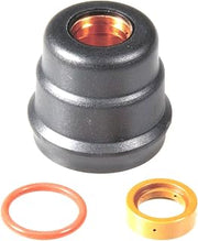 Hobart Cup, Swirl Ring & O-Ring Kit for Airforce 250ci Plasma Torch | 3-piece consumable kit; fits AirForce 250ci plasma cutter torch; rubber O-ring, swirl ring, cup