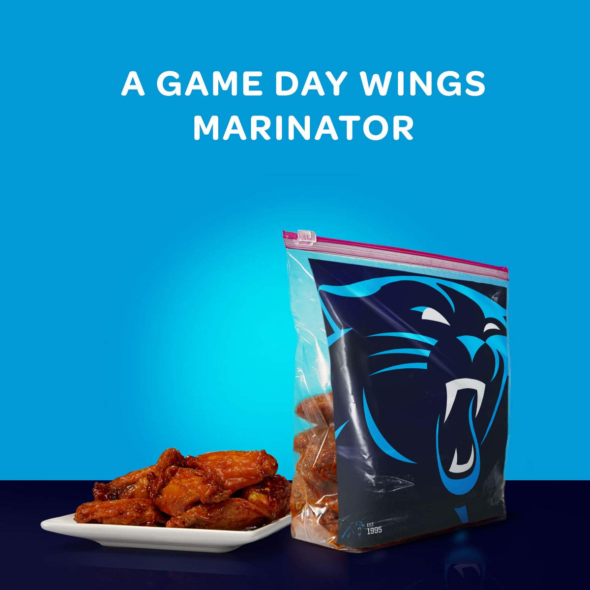 Ziploc Carolina Panthers / 20 Count (Pack of 1) / 20.0 gallons Categories