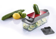 Multi-Slicer Dicer Star by Westmark – 11 piece set, Plastic, Red/Black, Pack of 11, Model 97112260