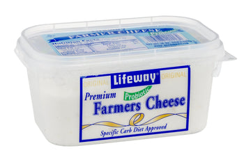 Lifeway Old Fashioned Farmers Probiotic Farmer Cheese by Lifeway Kefir – 16 Ounce (Pack of 8), Pack of 8