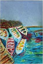 GT1142 Six Rowboats Guest Towel