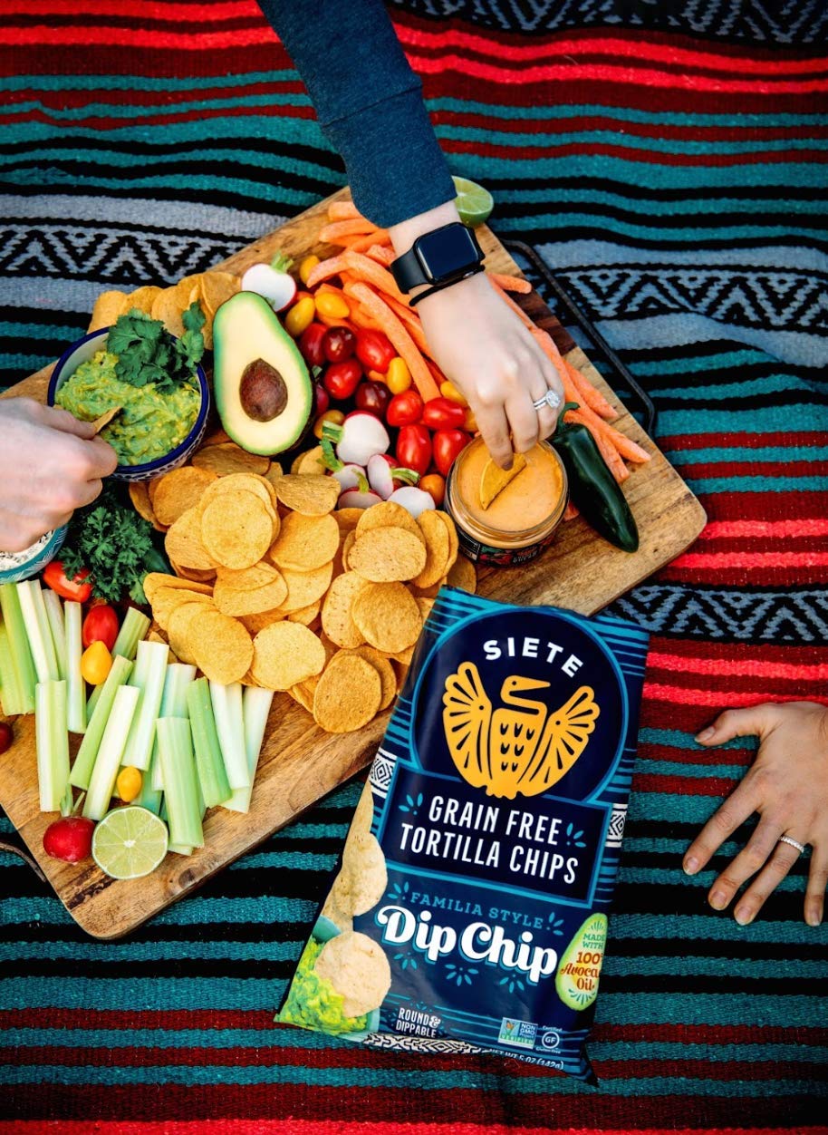 Siete Dip Chip / 5 Ounce (Pack of 6) / 6 Tortilla