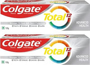 Colgate Total 12 Whole Mouth Health 120G Advanced Cavity Protection Health Toothpaste(240G, Pack of 2, 120G Each) (4.2 Ounce)