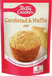 Betty Crocker Authentic Cornbread & Muffin Mix, 6.5 oz (Pack of 9)