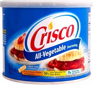 Crisco All-Vegetable Shortening, 16 Ounce