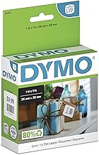 DYMO Authentic LW Multi-Purpose Square Labels, for LabelWriter Printers, Great for Barcodes, 1" x 1", 1 Roll of 750
