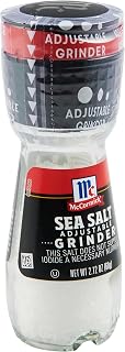 McCormick Sea Salt Grinder, 2.12 oz