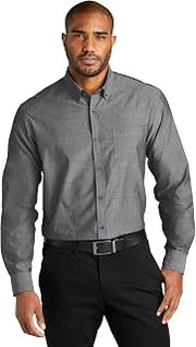 Port Authority Long Sleeve Chambray Easy Care Shirt W382