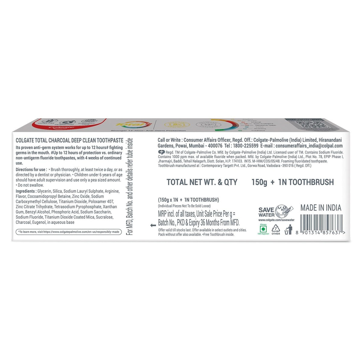 Colgate 5.2 Ounce (Pack of 1) / 1 Toothpaste