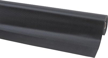 Notrax V-Groove Corrugated Runner - 4ft. x 105ft. Black, Model Number 730C0048BL-105