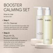 HY-OL Cleanser & Phyto HY-OL Booster Calming Set by BABOR – Commercial Grade